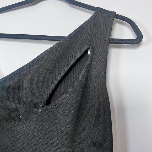 ✨Better Be Women’s Black One Shoulder Bodysuit Size 1XL Stretch NWT - Picture 4 of 9